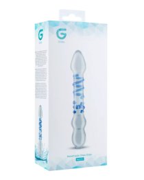 Stiklinis dvipusis dildo „Glass Dildo Nr. 21“ - Gildo