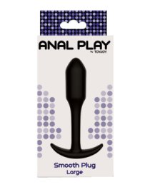 Analinis kaištis „Smooth Plug Large“ - ToyJoy