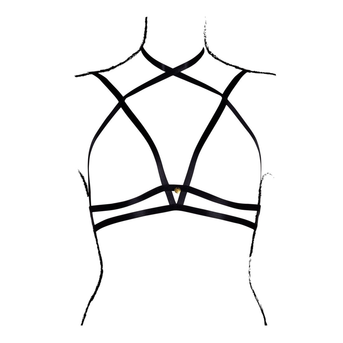 Atvira liemenėlė „Amour“ - Le Desir