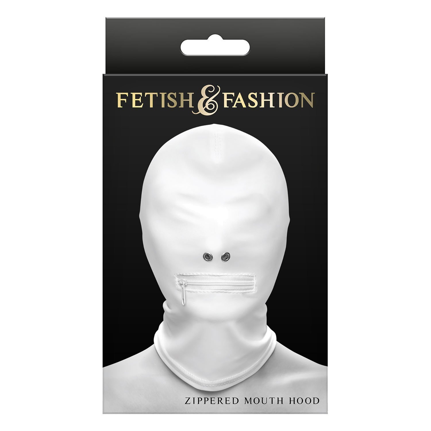 Kaukė „Zippered Mouth Hood“ - NS Novelties