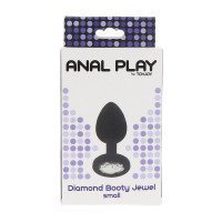 Mažas analinis kaištis „Diamond Booty Jewel“ - ToyJoy