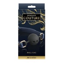 Burnos kaištis „Couture Ball Gag“ - NS Novelties
