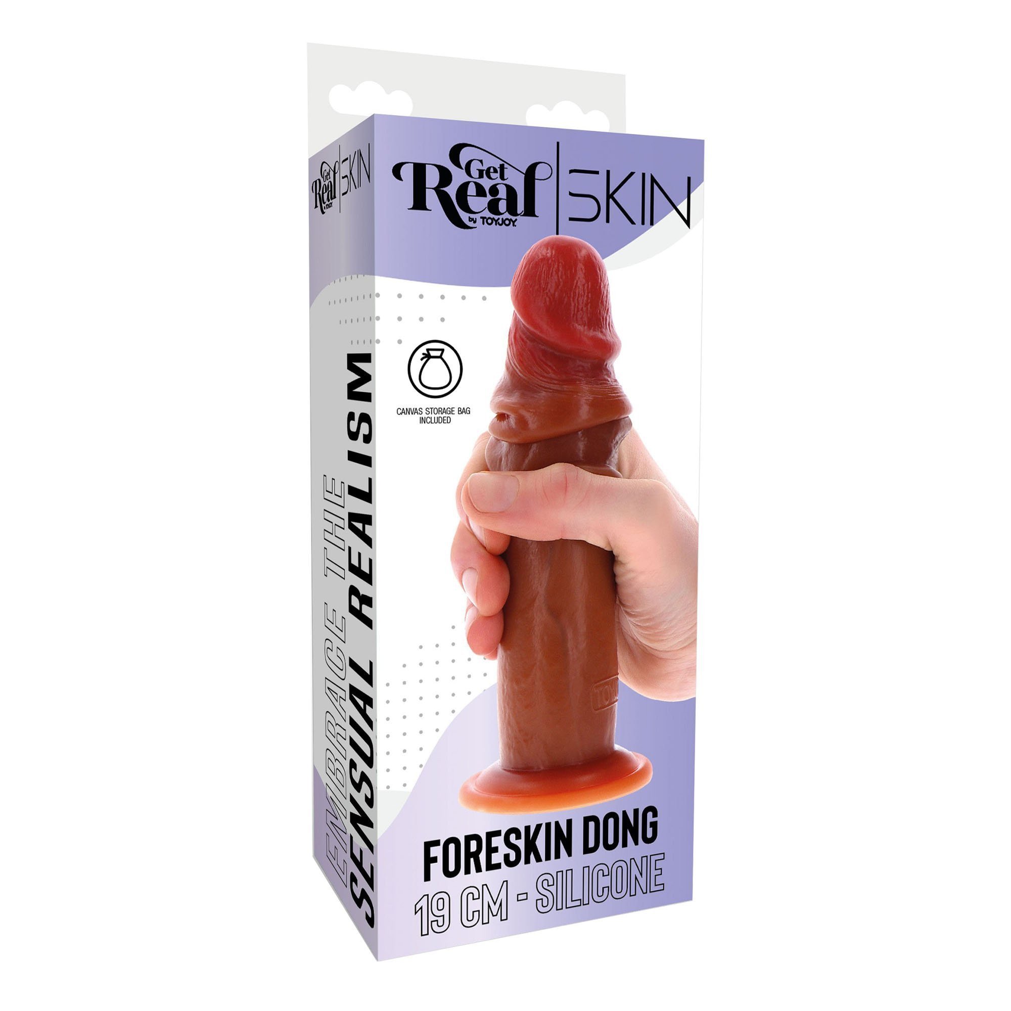 Dildo „Foreskin Dong 19 cm“ - Get Real
