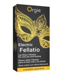 Stimuliuojantis lūpų blizgis oraliniam seksui „Electric Fellatio“, 10 ml - Orgie