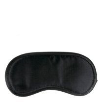 Juoda akių kaukė „Satin Blindfold“ - EasyToys