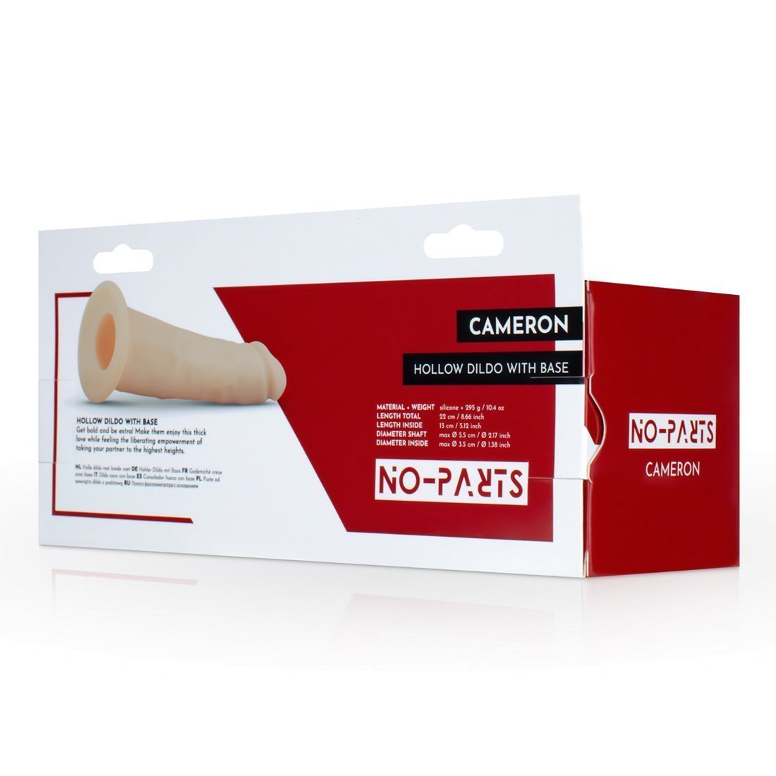 Tuščiaviduris dildo „Cameron“ - No-Parts