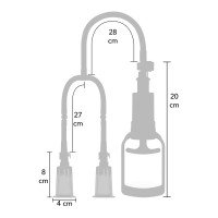 Spenelių pompa „Vacuum Nipple Pleasure Pump M/L“ - She.E.O Spenelių pompa „Vacuum Nipple Pleasure Pump M/L“ - She.E.O