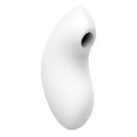 Baltas klitorinis stimuliatorius - vibratorius „Vulva Lover 2“ - Satisfyer