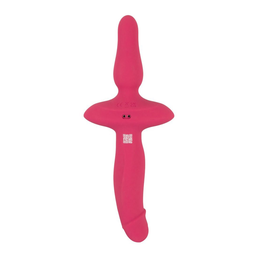Vibratorius „2 in 1 Vibrator + Butt Plug“ - Couples Choice