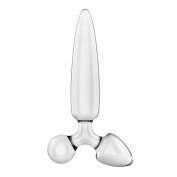 Stiklinis dildo „Triple Crystal 1“