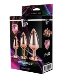 Analinių kaiščių rinkinys „Rose Gold Gleaming Love“ - Dream Toys