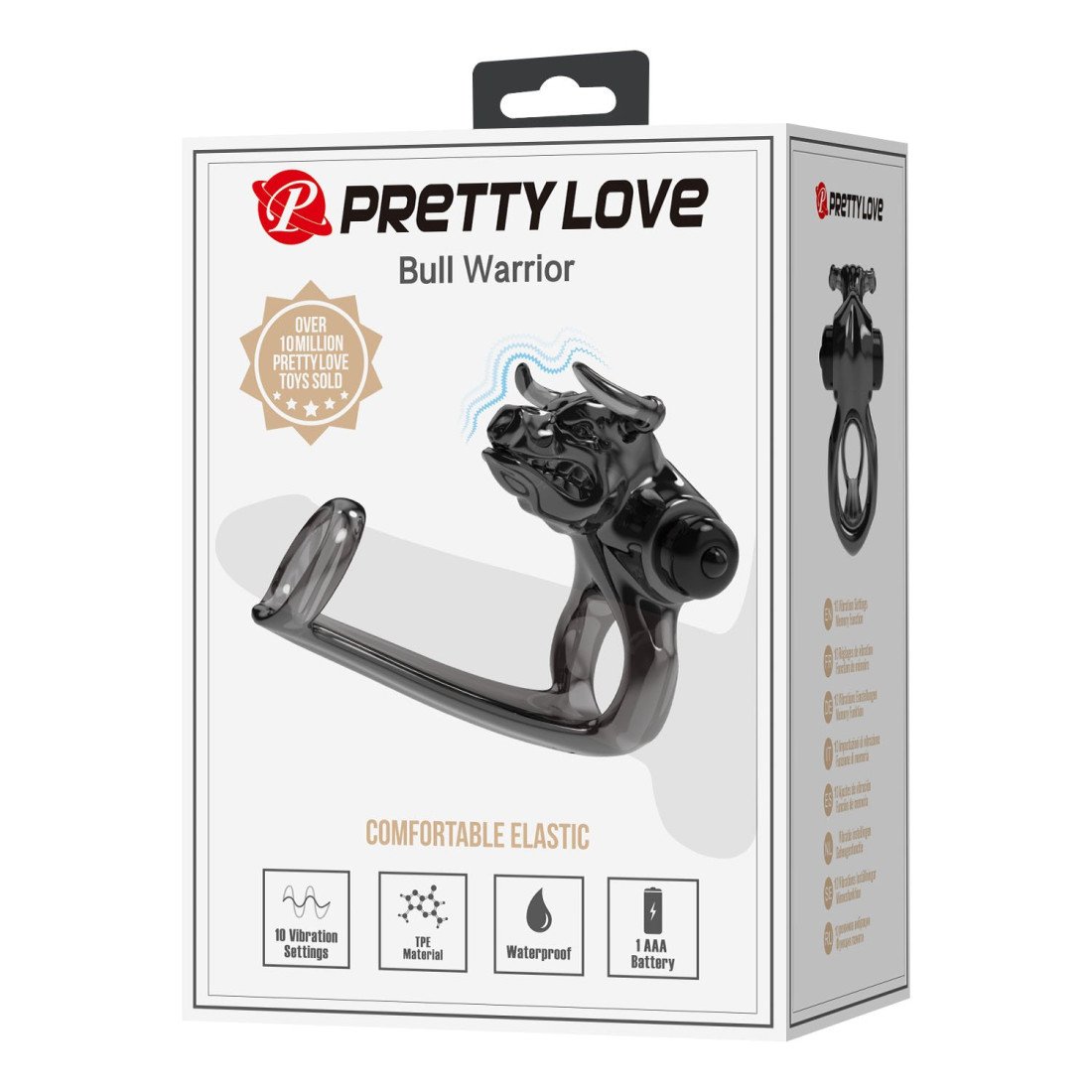 Vibruojanti penio mova „Bull Warrior“ - Pretty Love