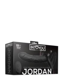 Vibruojantis strap-on dildo „Jordan“ - Intoyou