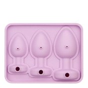 Ledukų forma „Butt Plug Silicone Ice Tray“