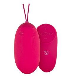 Rožinis vibruojantis kiaušinėlis „Big Vibrating Egg“ - EasyToys