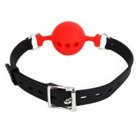 Burnos kaištis „Full Silicone Ball Gag M“ - Latetobed