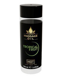 Masažo aliejus „Tropical Fruit“, 100 ml - Hot