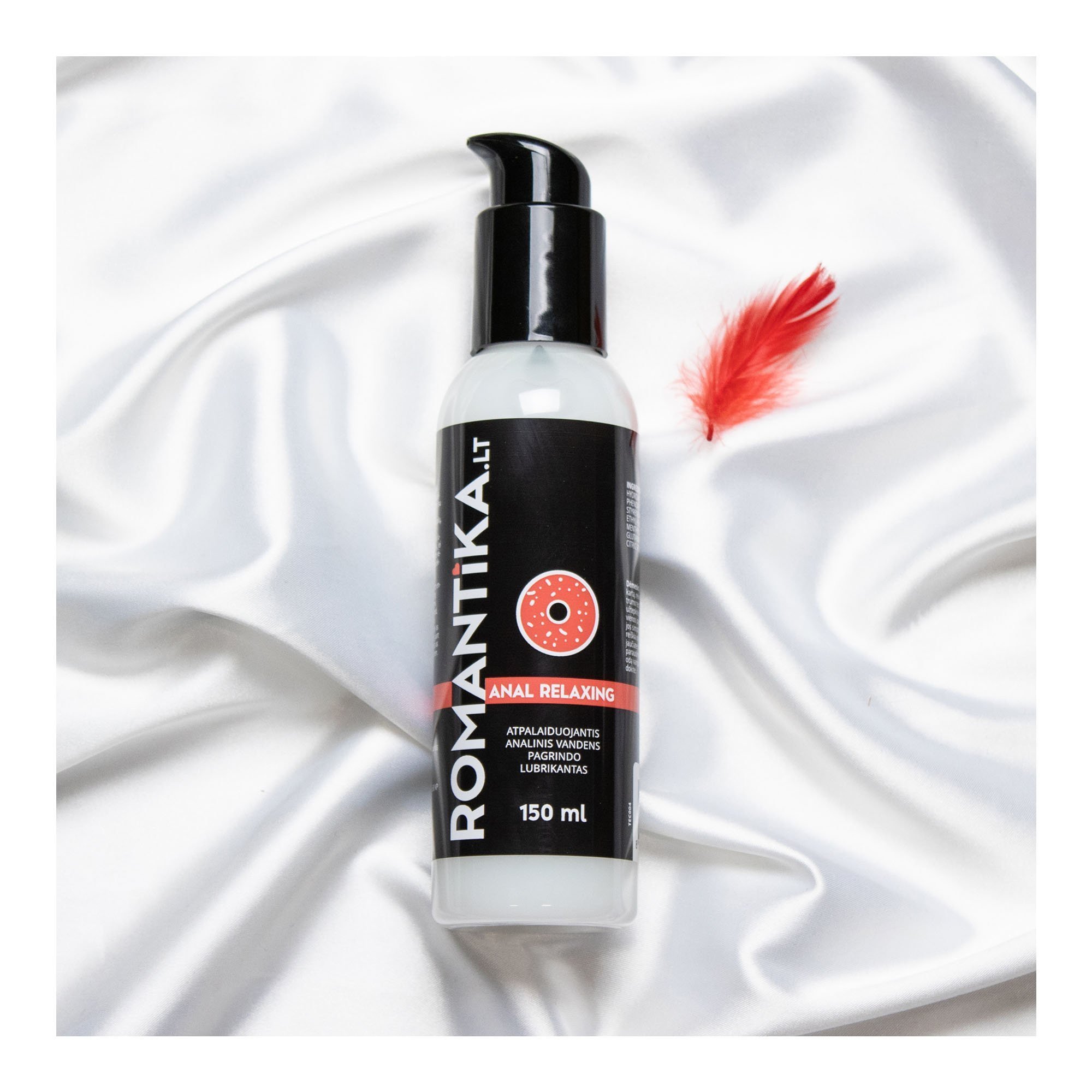 Atpalaiduojantis analinis vandens pagrindo lubrikantas „Romantika Anal Relax“, 150 ml - Romantika.lt