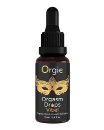 Stimuliuojantis gelis klitoriui „Orgasm Drops Vibe“, 15 ml - Orgie