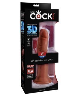 Rudas dildo „3D Triple Density Cock Nr. 8“ - King COCK