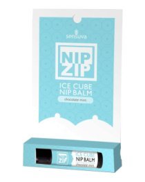 Stimuliuojantis spenelių balzamas (pažeista pakuotė) „Nip Zip - Chocolate Mint“ - Sensuva