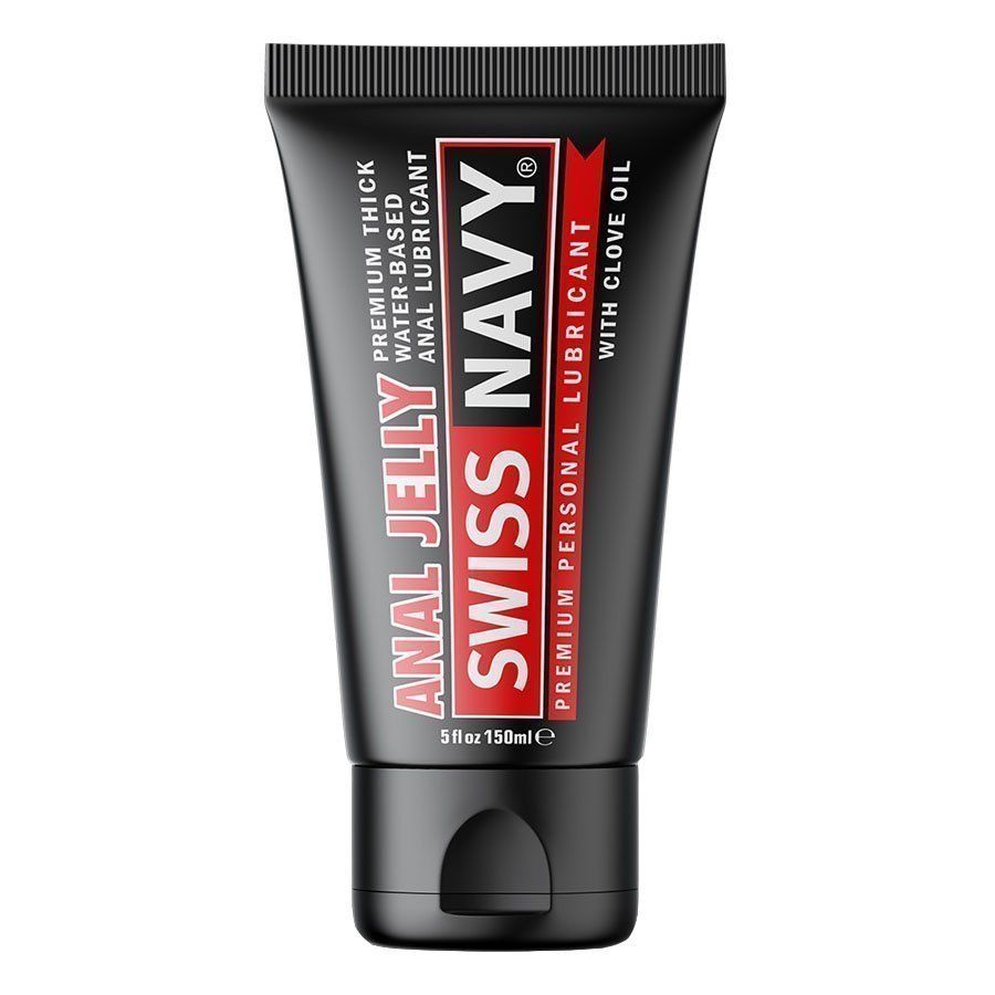 Analinis vandens pagrindo lubrikantas „Anal Jelly“, 150 ml - Swiss Navy