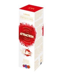 Stimuliuojantis gelis „Vibrating Sensations Red Fruits“, 30 ml - Mai Pleasure Toys