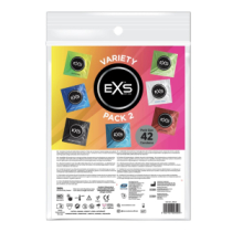 Prezervatyvų rinkinys „Variety Pack 2“, 42 vnt. - EXS Condoms