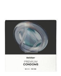 Prezervatyvai „Premium Condoms 56 mm“, 100 vnt. - Satisfyer