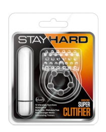 Vibruojantis penio žiedas „Super Clitifier“ - Stay Hard