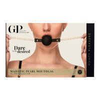 Burnos kaištis „Majestic Pearl Mouthgag“ - Guilty Pleasure