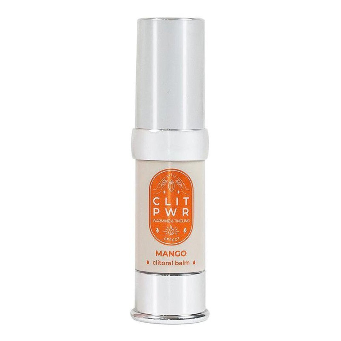Stimuliuojantis balzamas klitoriui „Clit PWR - Mango“, 15 ml - Secret Play
