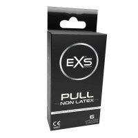Labai ploni prezervatyvai „Pull Non Latex“, 6 vnt. - EXS Condoms