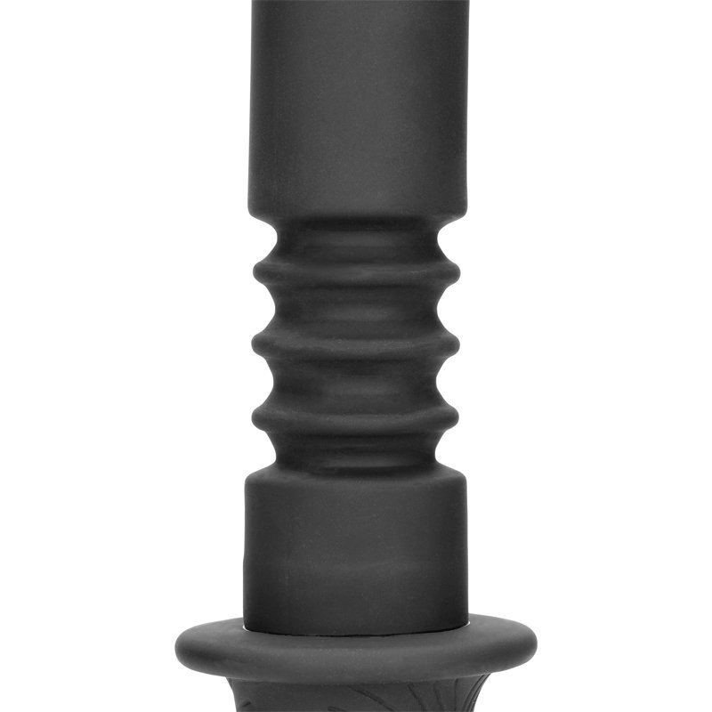 Automatinis vibratorius „Handheld Silicone Vibrating and Thrusting Dildo“ - Ouch!