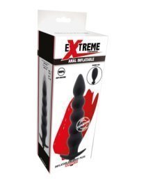 Pripučiami analiniai karoliukai „Inflatable Ribbed Plug Advanced“ - Extreme