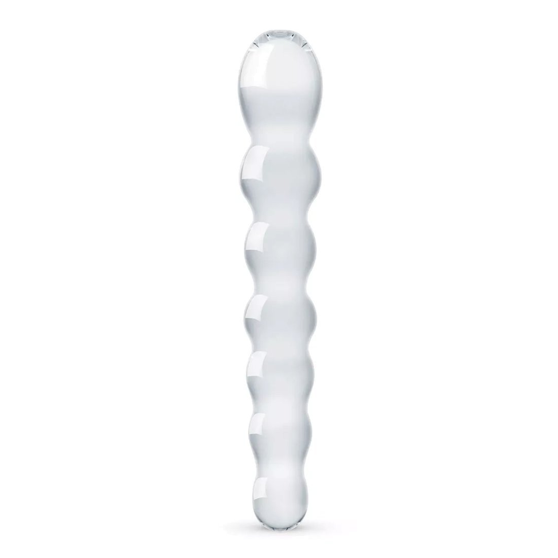 Stiklinis dvipusis dildo „Glass Dildo Nr. 19“ - Gildo