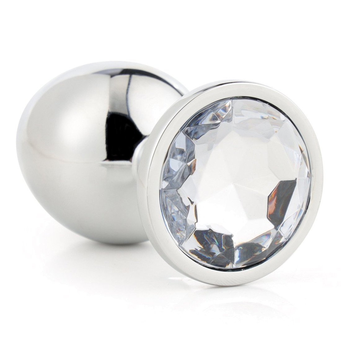 Didelis analinis kaištis „Silver Gleaming Love“ - Dream Toys