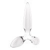Stiklinis dildo „Triple Crystal 2” - Satisfyer