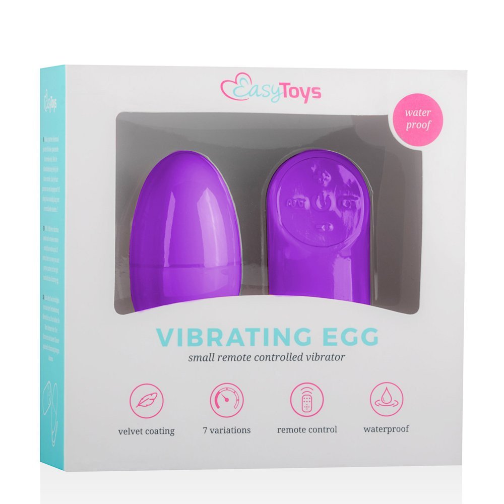Vibruojantis kiaušinėlis „Vibrating Egg“ - EasyToys