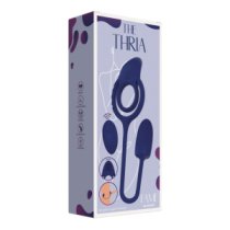 Vibruojantis penio žiedas - kaištis „Fame The Thria“ - ToyJoy