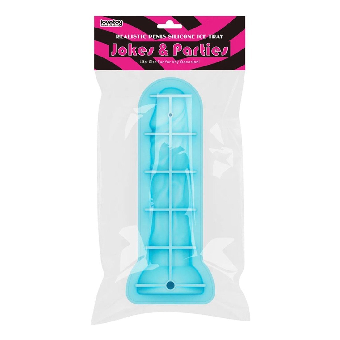 Ledukų forma „Realistic Penis Silicone Ice Tray“ - Lovetoy