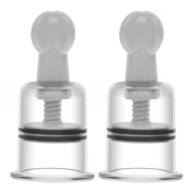 Spenelių ir klitorio siurbtukai „Nipple & Clitoral Suckers M/L”