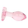 Stiklinis analinis kaištis „Anal Plug Small“ - EasyToys