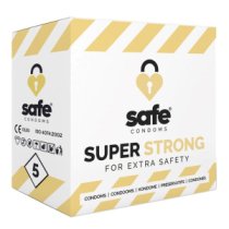 Saugesni prezervatyvai „Super Strong“, 5 vnt. - Safe