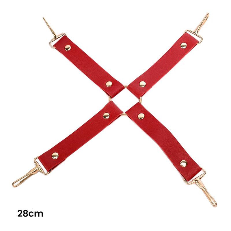 Suvaržymo rinkinys „Bondage Set with Carry Bag Red“ - Latetobed