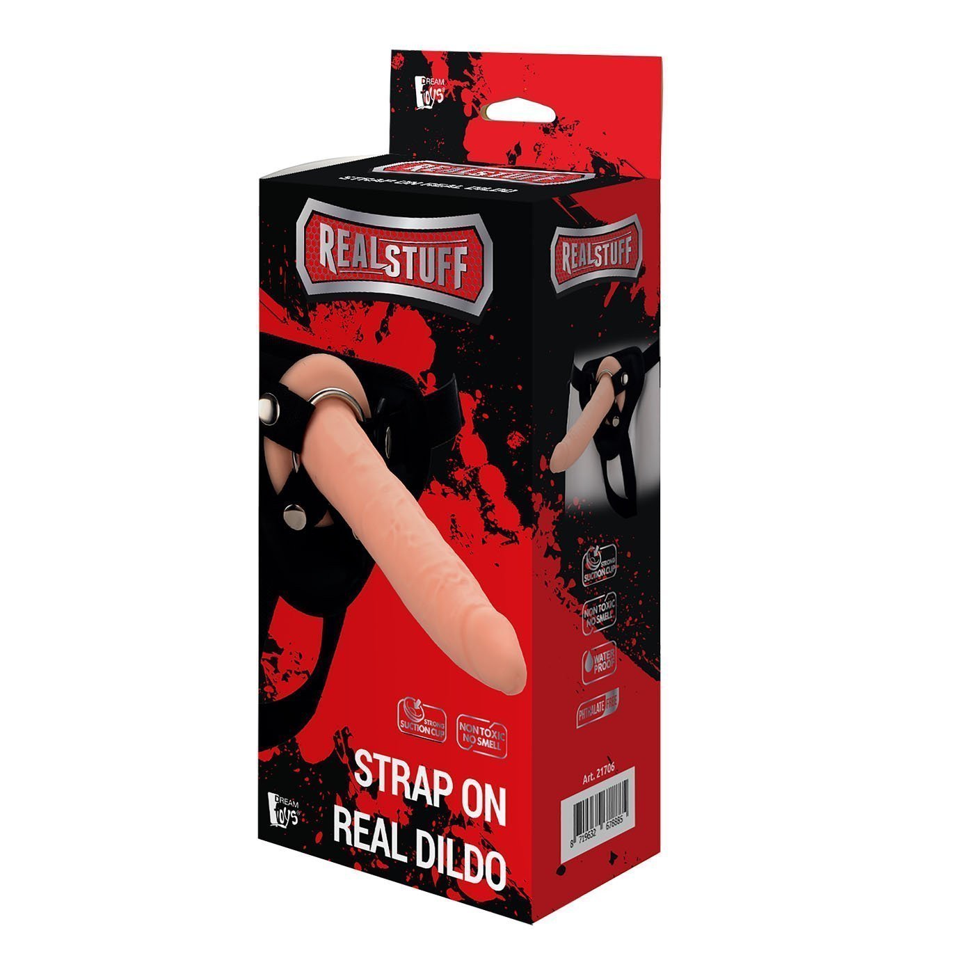 Strap-on dildo „Realstuff Real Dildo“ - Dream Toys