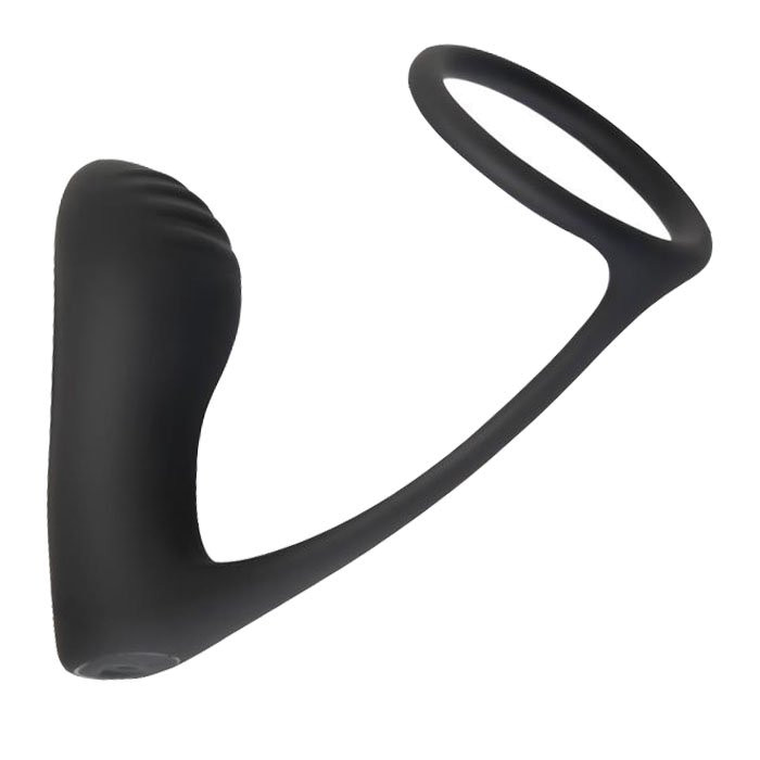 Vibruojantis analinis kaištis - penio žiedas (pažeista pakuotė) „Ammolite“ - Afterdark