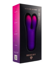 Vibratorius „Glo-Girl Bunny“ - Rocks-Off