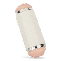 Vibruojantis dvipusis masturbatorius (pažeista pakuotė) „Electric Masturbator“ - Teazers