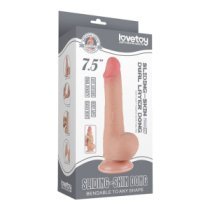 Falo imitatorius „Sliding Skin Dong 7.5“ - Love Toy